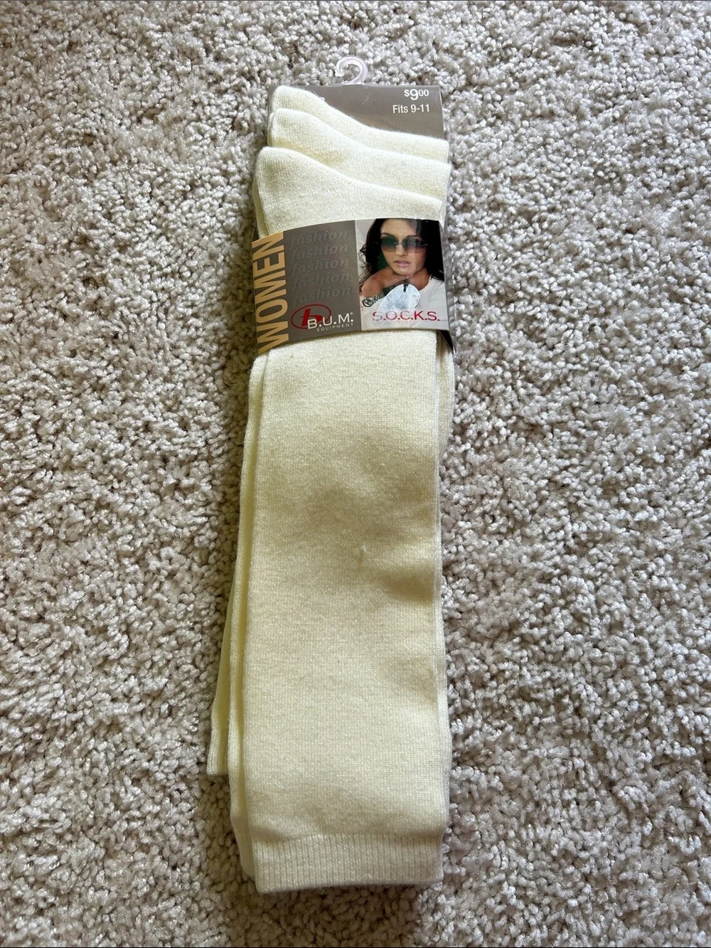 B. U. M. Cream Crew Socks - Women's Pack